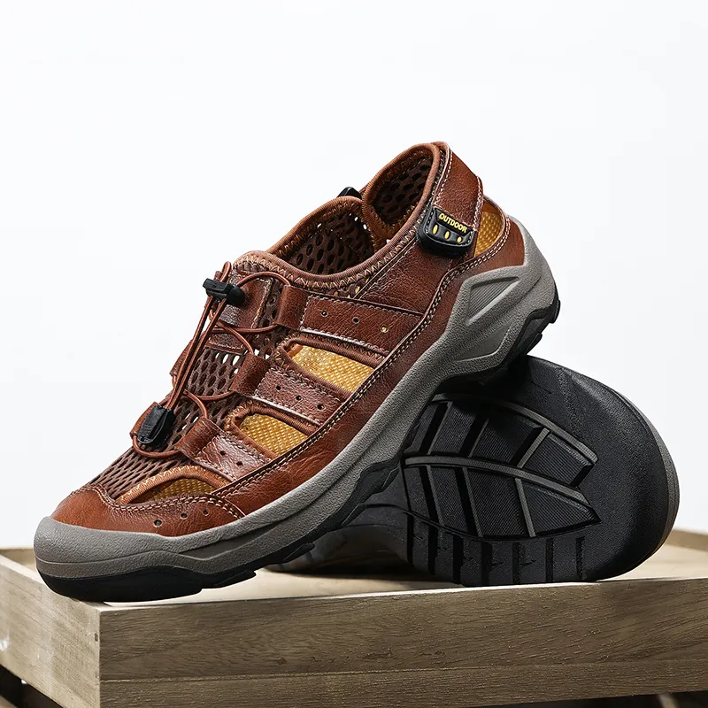 TELENT Slip Resistant And Breathable River Trekking Shoes Men's-4