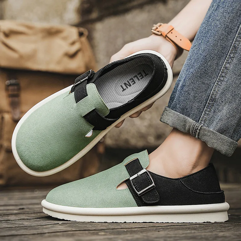 TELENT Abrasion Resistant Slip Resistant Low Top Casual Shoes Men's-7