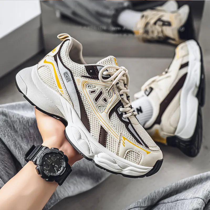 TELENT Cushioning And Breathable Low Top Casual Shoes Men's-11