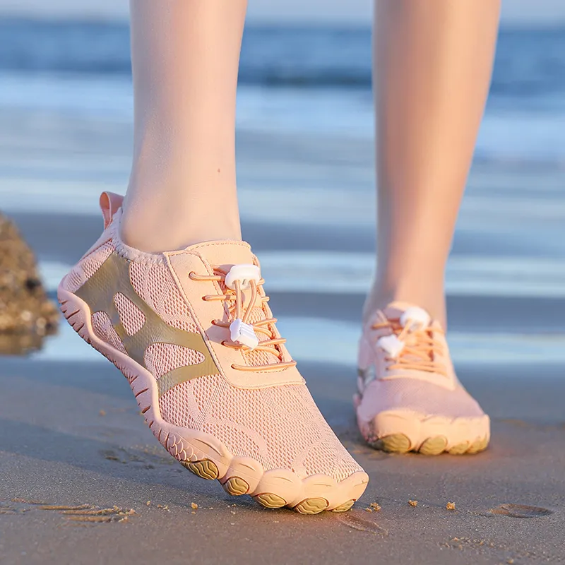 TELENT Anti Slip Wear Resistant Low Top Outdoor Shoes Women's Pink-1