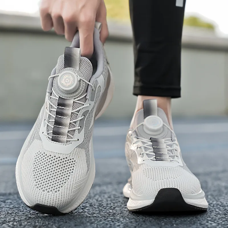 Cushioning Abrasion Resistant Breathable Low Top Essential Casual Shoes For Life Men's-23