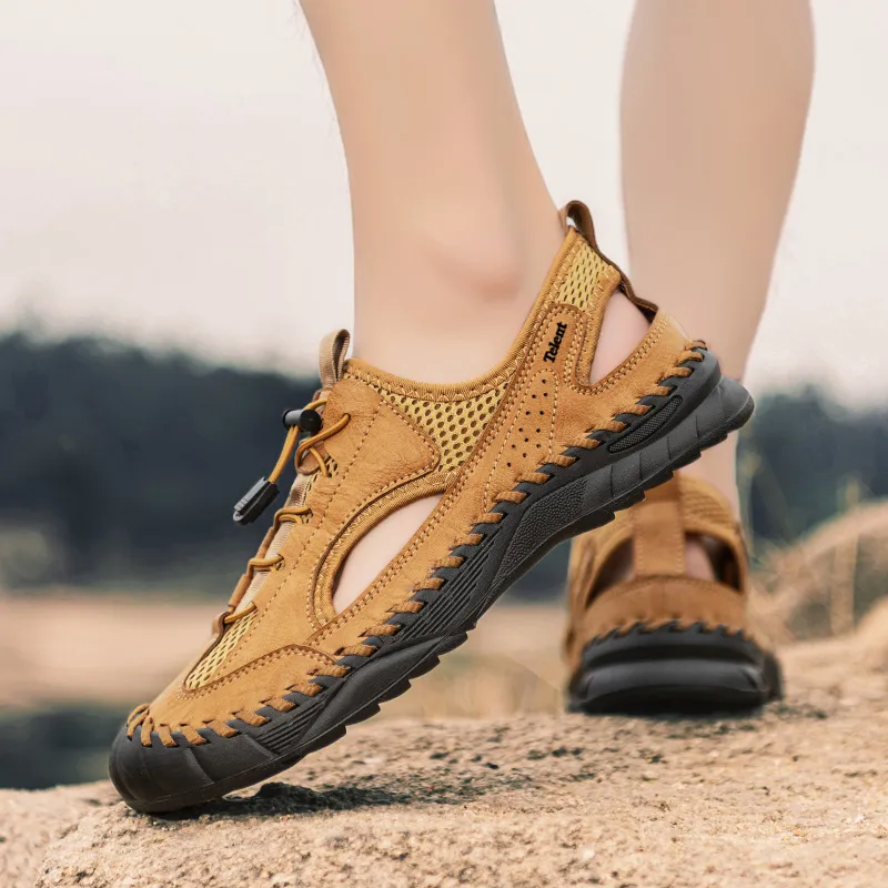 TELENT Anti Slip Wear Resistant River Trekking Shoes Men's-6