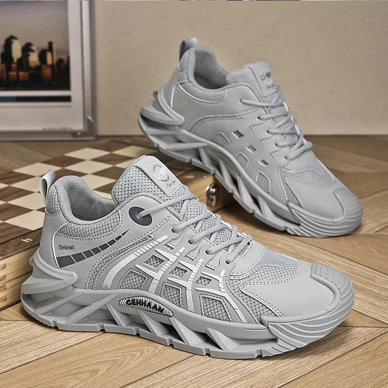TELENT Cushioning And Breathable Low Top Casual Shoes Men's-11