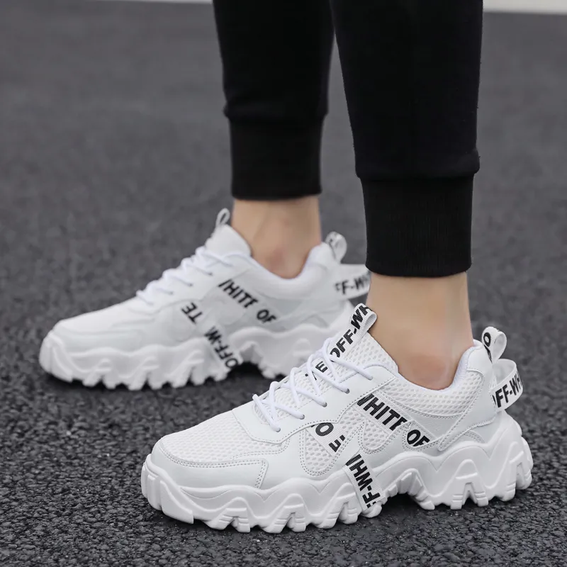 TELENT Abrasion Resistant Shock Absorbers Low Top Chunky Sneakers Unisex-6