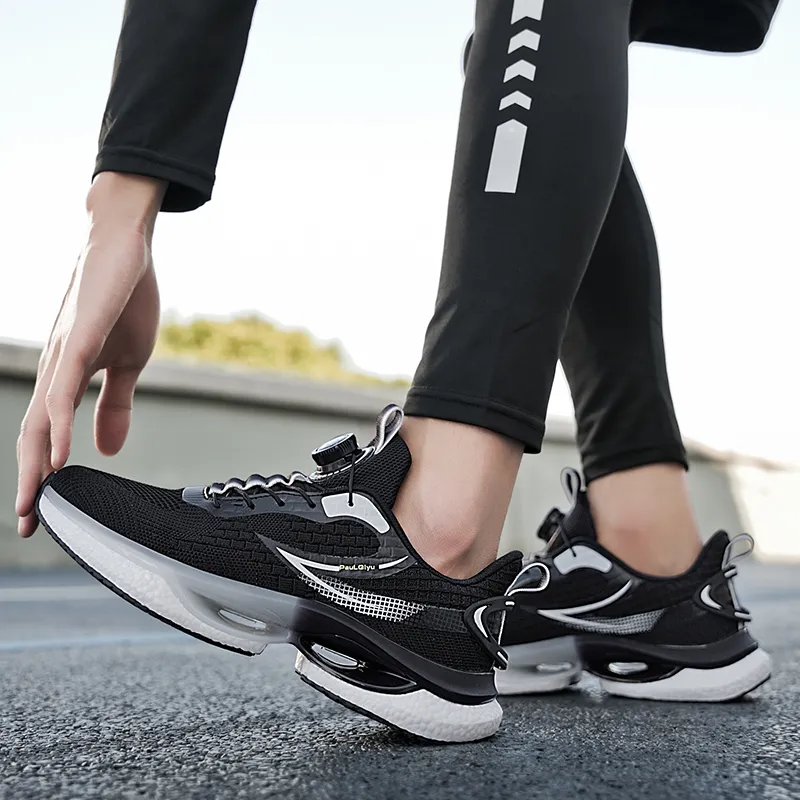 Cushioning Abrasion Resistant Breathable Low Top Essential Casual Shoes For Life Men's-34