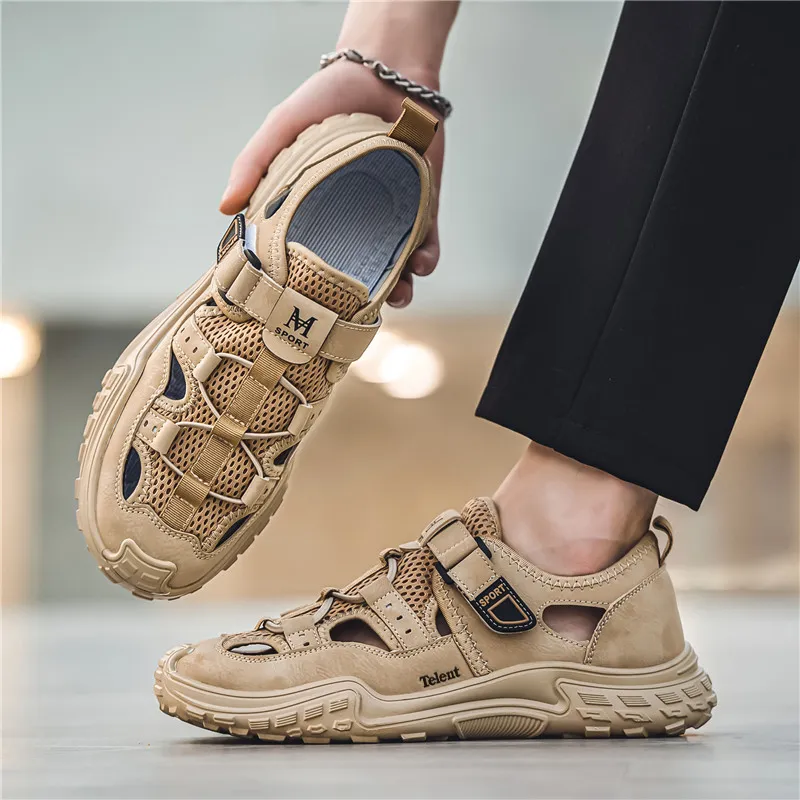 TELENT Waterproof And Breathable Coverage River Trekking Shoes Men's-11