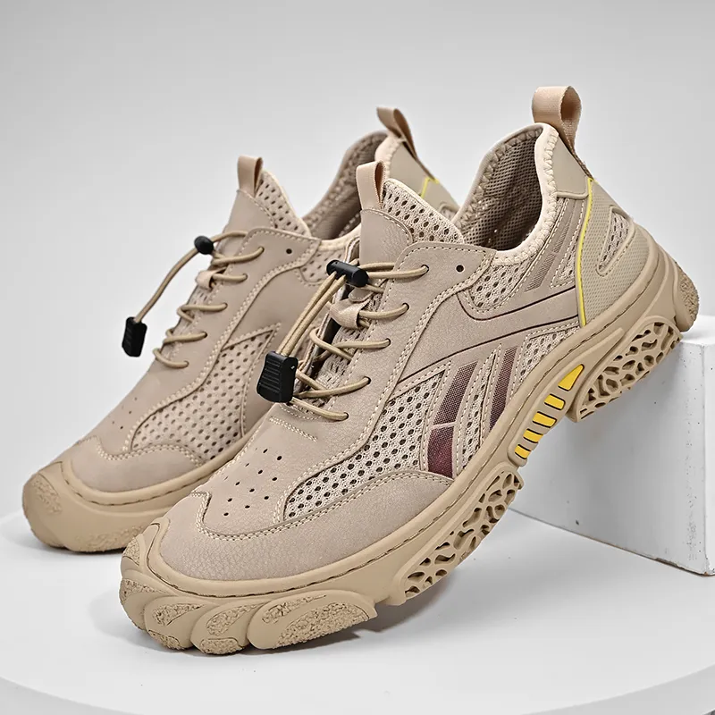 TELENT Slip Resistant, Abrasion Resistant, Breathable Low Top Hiking Shoes Men's-13