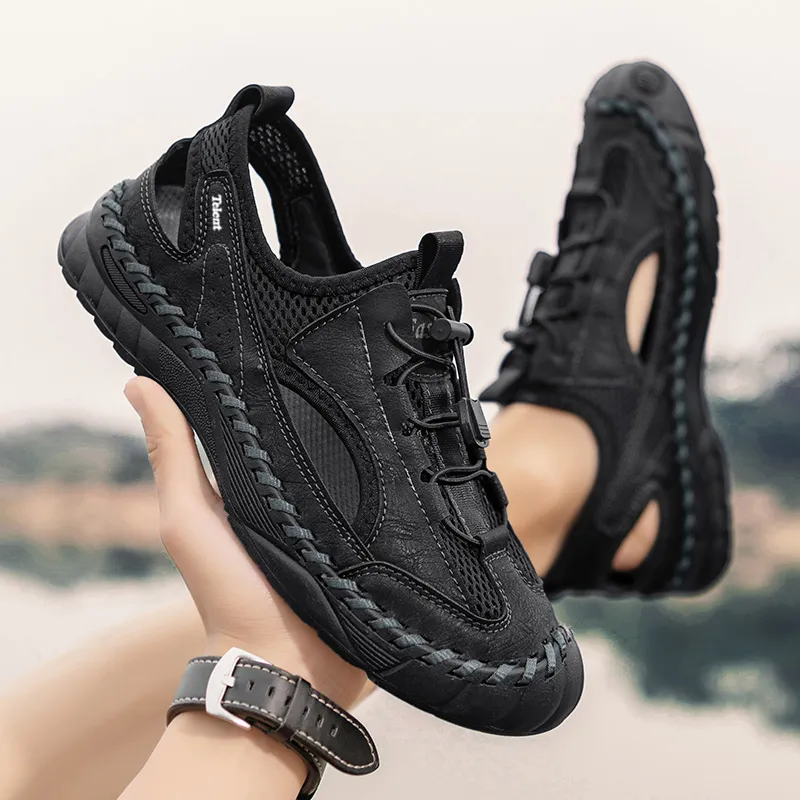 TELENT Anti Slip Wear Resistant River Trekking Shoes Men's-2