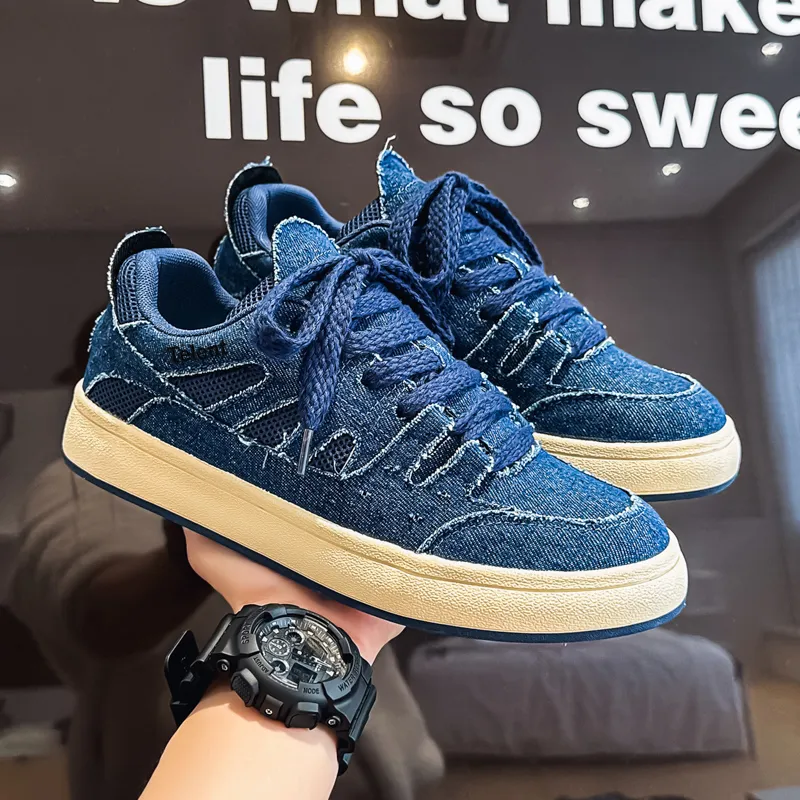 TELENT Cushioning Abrasion Resistant Breathable Low Top Skateboard Shoes Men's-12