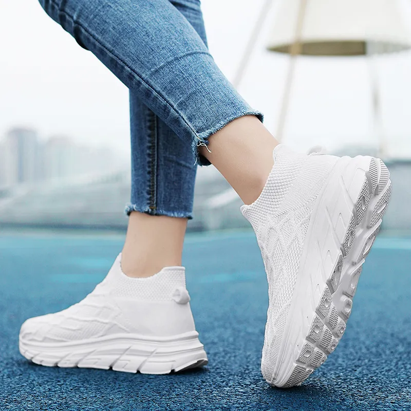 TELENT Abrasion Resistant Slip Resistant High Top Casual Shoes Unisex-3