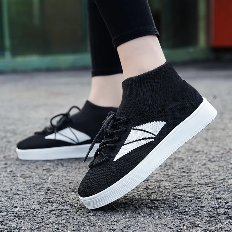 TELENT Abrasion Resistant Breathable Mid Top Casual Shoes Unisex-14