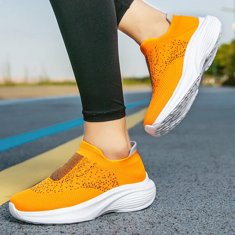 TELENT Abrasion Resistant Slip Resistant Low Top Casual Shoes Women's-16
