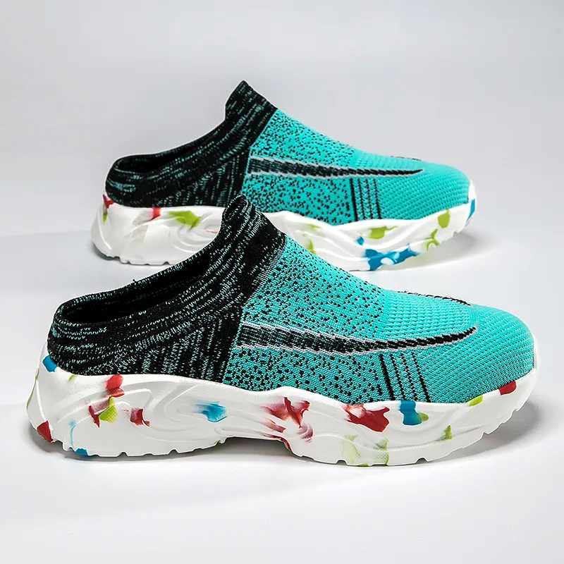 TELENT Slip Resistant Quiet Closed Toe Slippers Unisex-12
