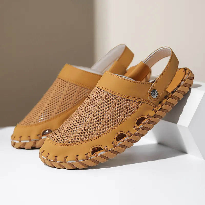 TELENT Quiet Quick Dry Closed Toe Slippers Men's-13