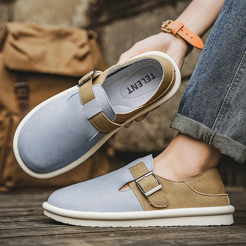 TELENT Abrasion Resistant Slip Resistant Low Top Casual Shoes Men's-11