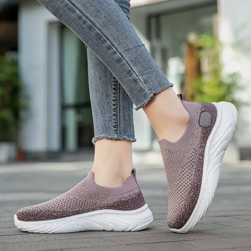 TELENT Slip Resistant And Breathable Low Top Casual Running Shoes Unisex-16