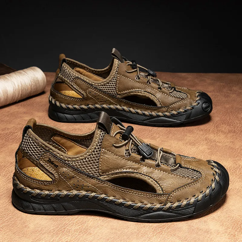 TELENT Anti Slip Wear Resistant River Trekking Shoes Men's-10