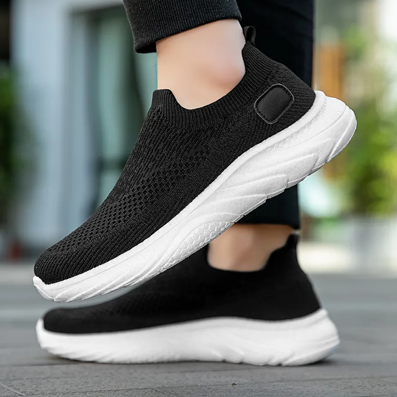 TELENT Slip Resistant And Breathable Low Top Casual Running Shoes Unisex-8