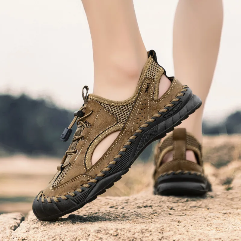 TELENT Anti Slip Wear Resistant River Trekking Shoes Men's-9