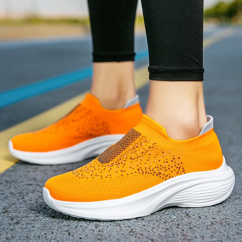 TELENT Abrasion Resistant Slip Resistant Low Top Casual Shoes Women's-19