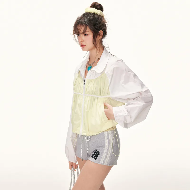 LA CRAWFISH Sun Protection Clothing Women's Light Yellow-3