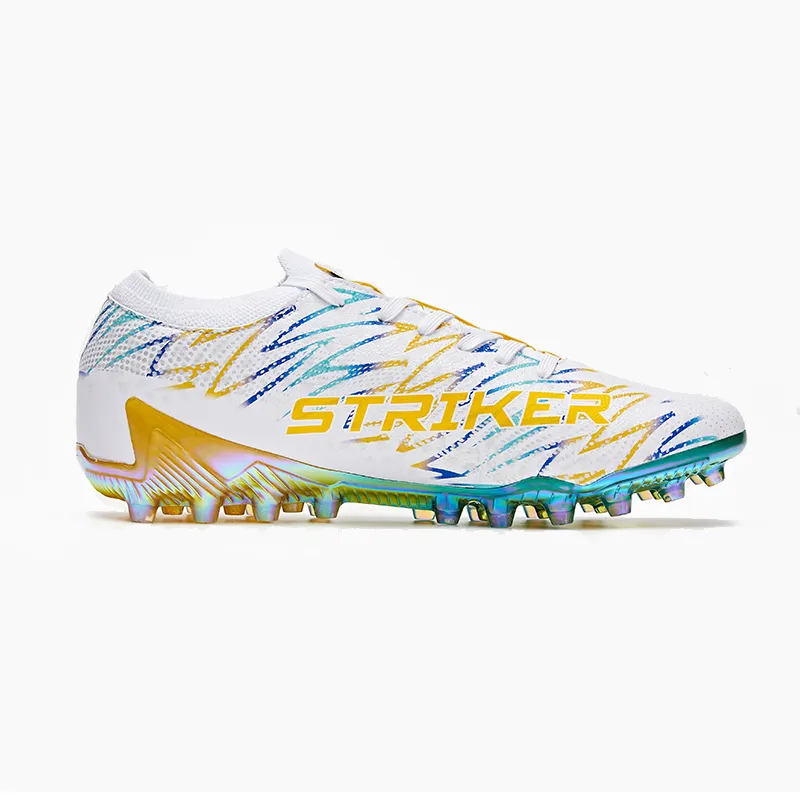 Joma MG Multi Ground Soccer Shoes Men's White Gold-1