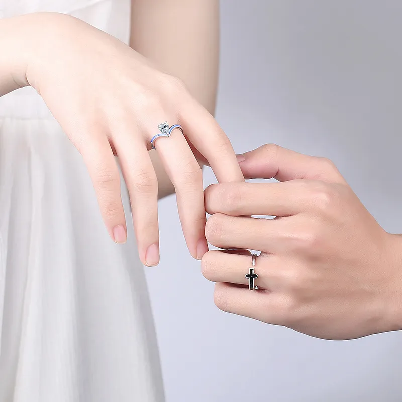 PHOENIXSILY 925 Sterling Silver Rings Unisex-2