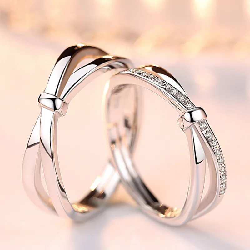 PHOENIXSILY 925 Sterling Silver Rings Unisex-2