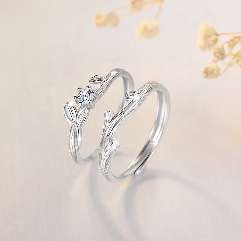 PHOENIXSILY 925 Sterling Silver Rings Unisex-3