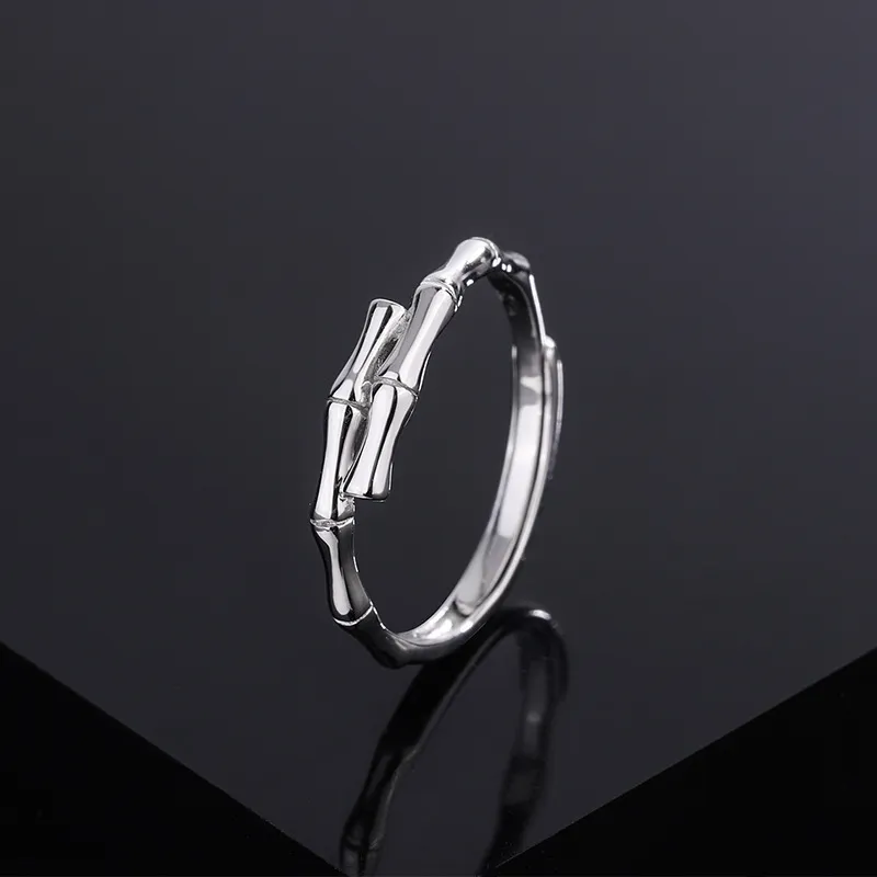 PHOENIXSILY 999 Fine Silver Rings Unisex-6