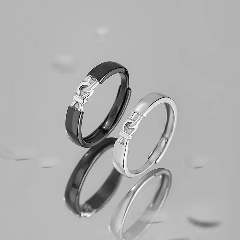 PHOENIXSILY 925 Sterling Silver Rings Unisex-2