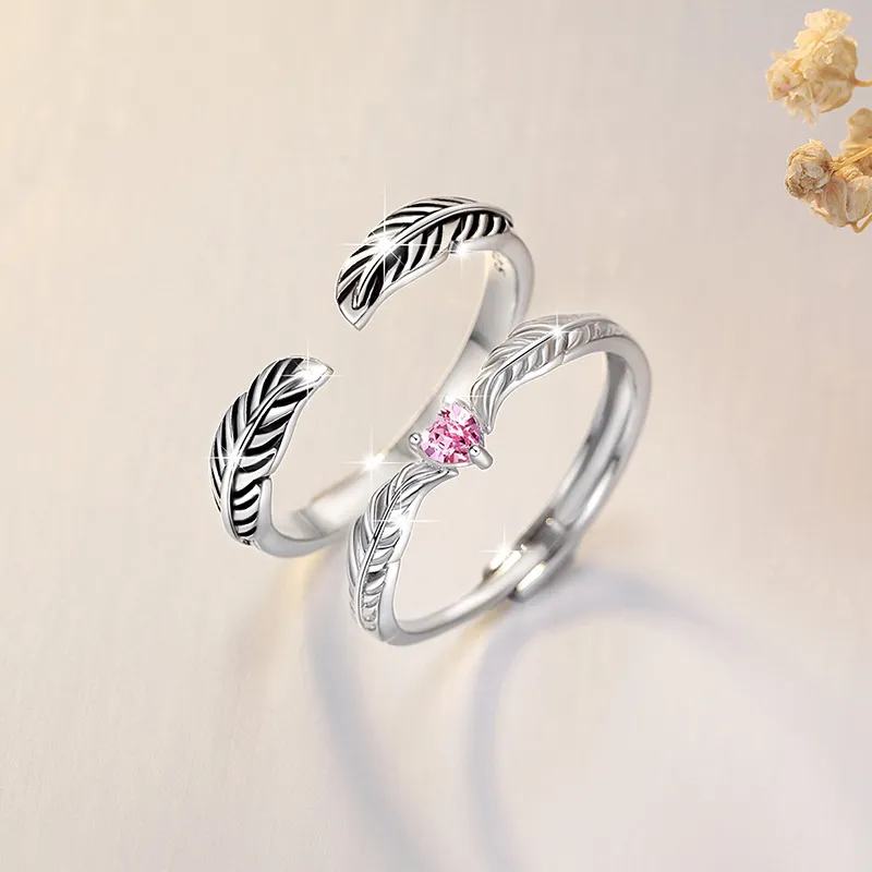 PHOENIXSILY 925 Sterling Silver Rings Unisex-3