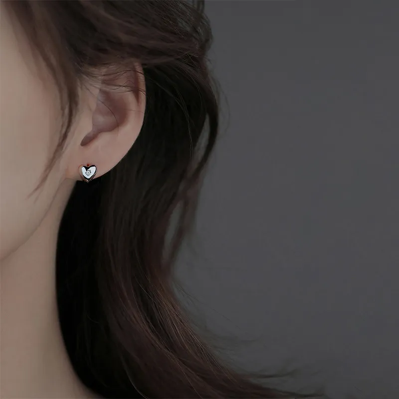 PHOENIXSILY 999 Fine Silver Stud Earrings Women's-3