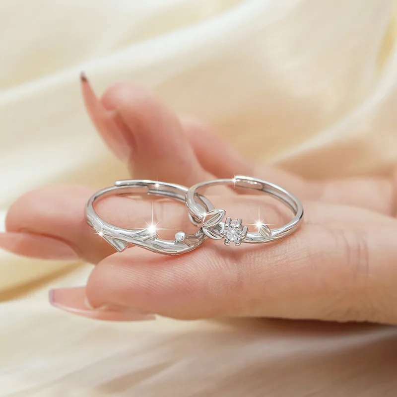 PHOENIXSILY 925 Sterling Silver Rings Unisex-2
