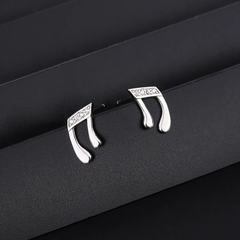 PHOENIXSILY 999 Fine Silver Stud Earrings Women's-2