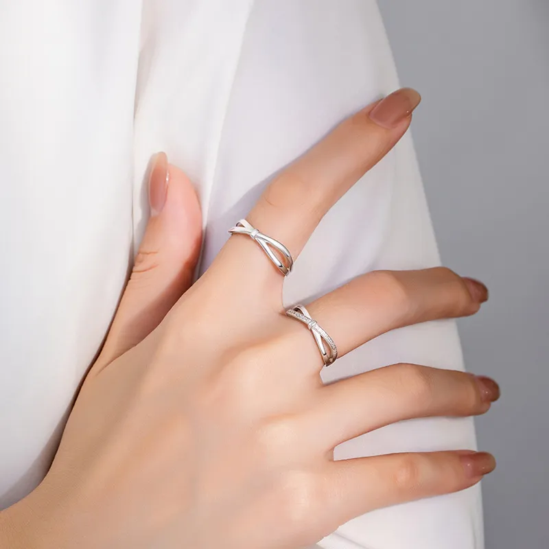 PHOENIXSILY 925 Sterling Silver Rings Unisex-1