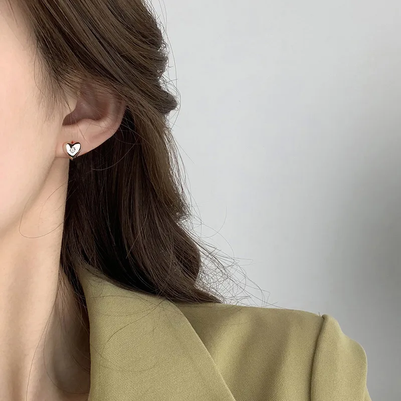 PHOENIXSILY 999 Fine Silver Stud Earrings Women's-2