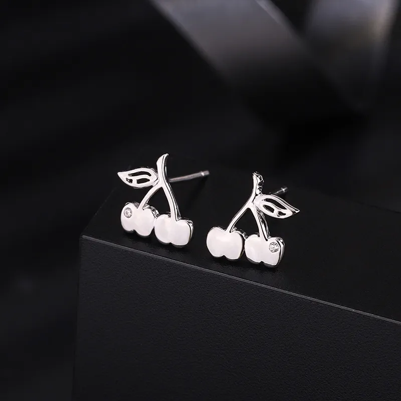 PHOENIXSILY S999 Fine Silver Stud Earrings Women's-1