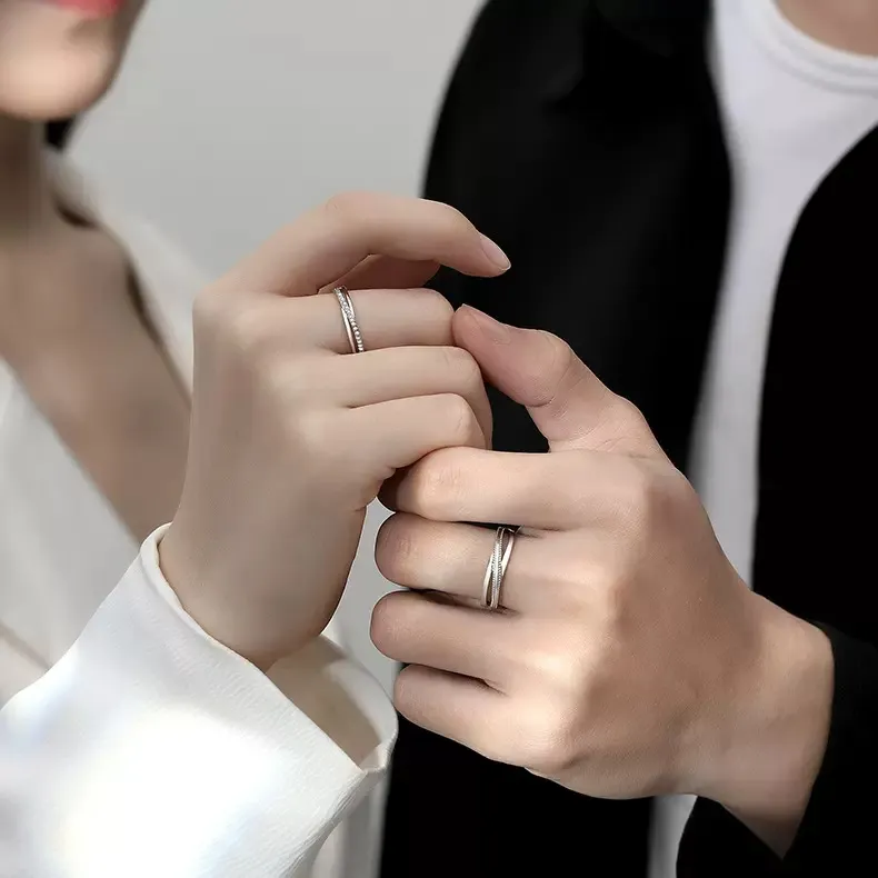 PHOENIXSILY S925 Silver Rings Unisex-3