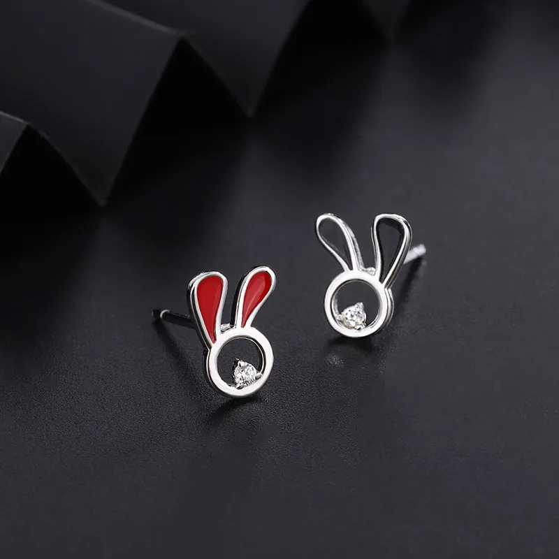 PHOENIXSILY 999 Fine Silver Stud Earrings Women's-1