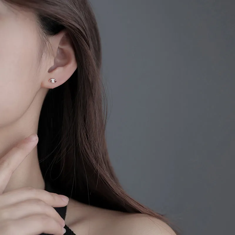 PHOENIXSILY 999 Fine Silver Stud Earrings Women's-2