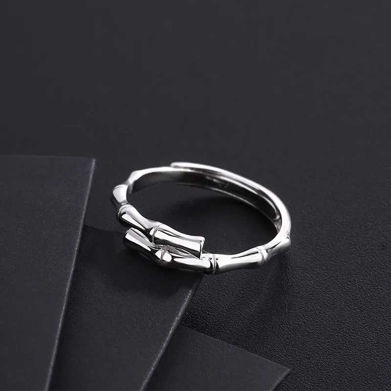 PHOENIXSILY 999 Fine Silver Rings Unisex-5