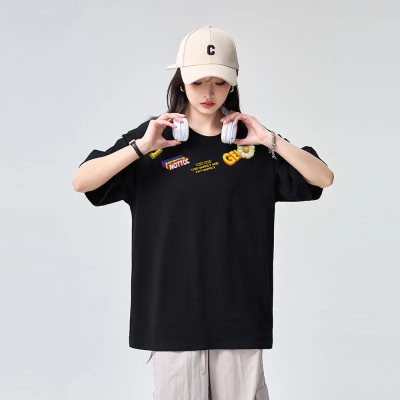 Cotton shopping T Shirts Unisex-12
