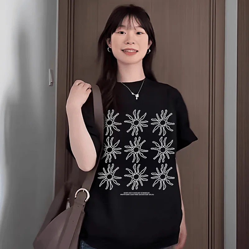 Cotton Shopping T Shirt Women's-5