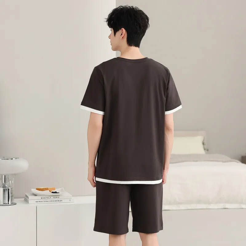 Cotton Shopping Pajama Set Men's-6