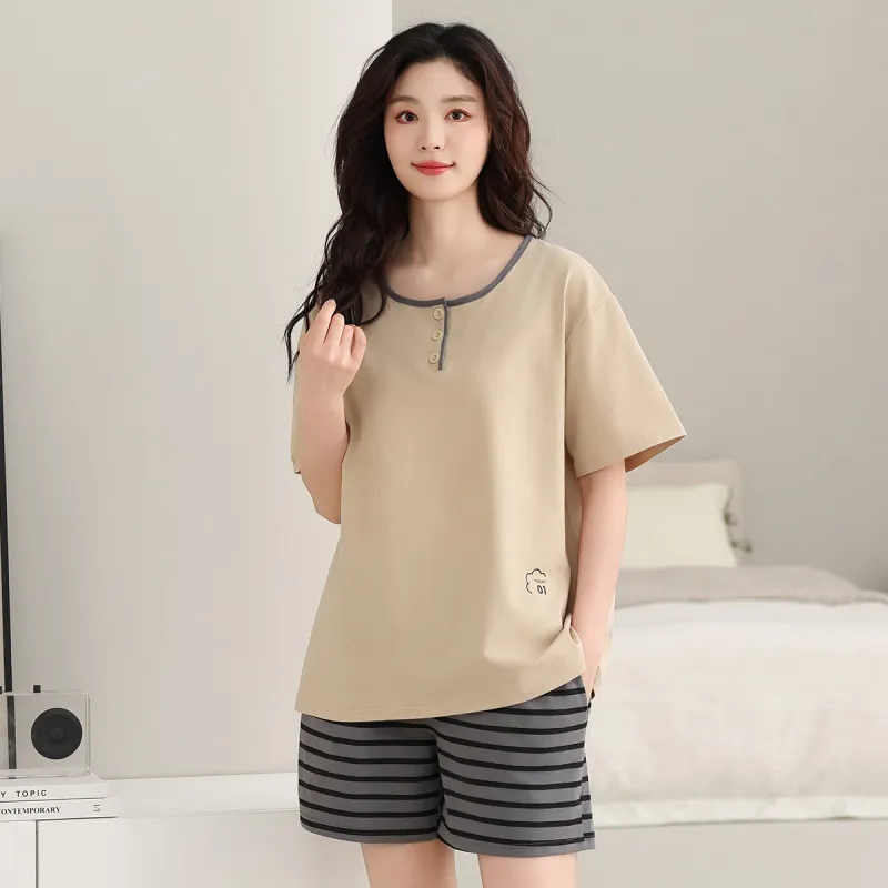 Cotton Shopping Pajama Set Women's-4