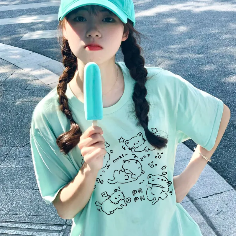 Cotton shopping T Shirts Unisex-5