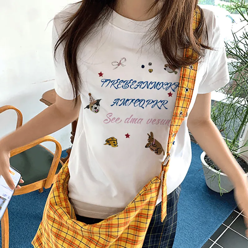 Cotton Shopping T Shirt Women's-3