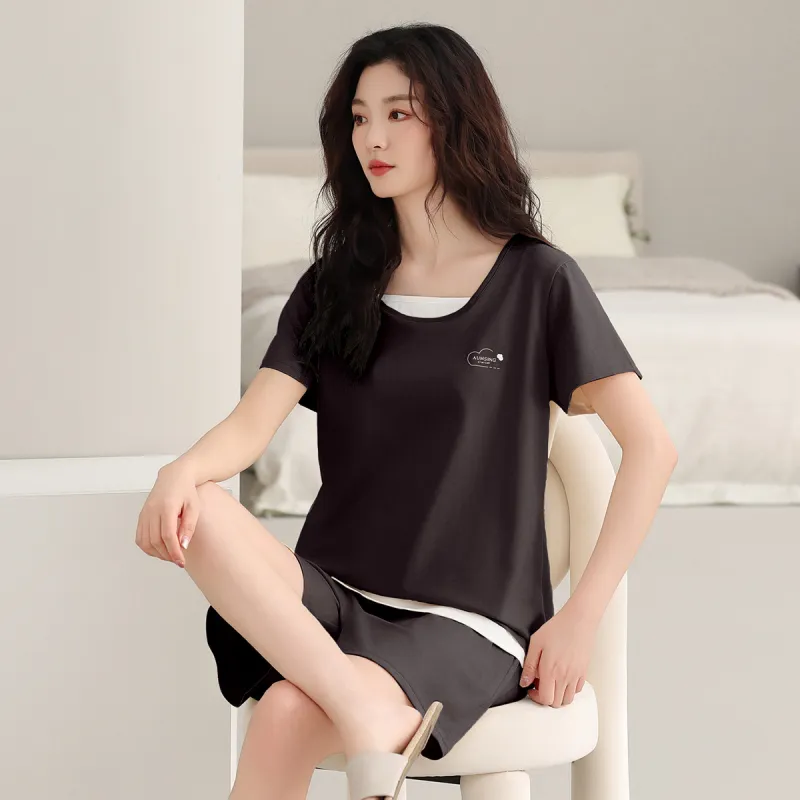 Cotton Shopping Pajama Set Women's-3