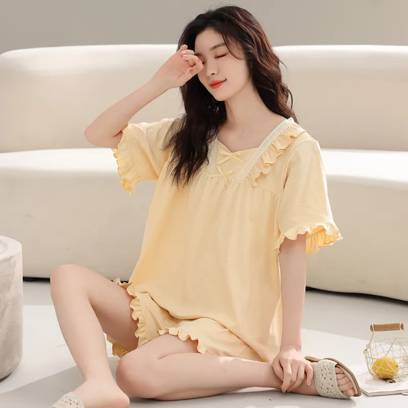 Cotton Shopping Pajama Set Women's-2